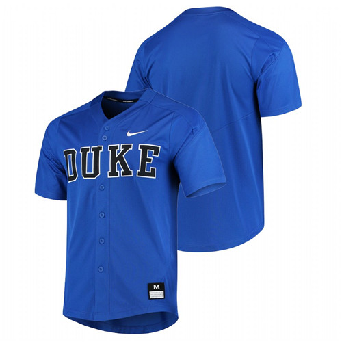 Men College Baseball Duke Blue Devils Custom Vapor Untouchable Elite Jersey Orange