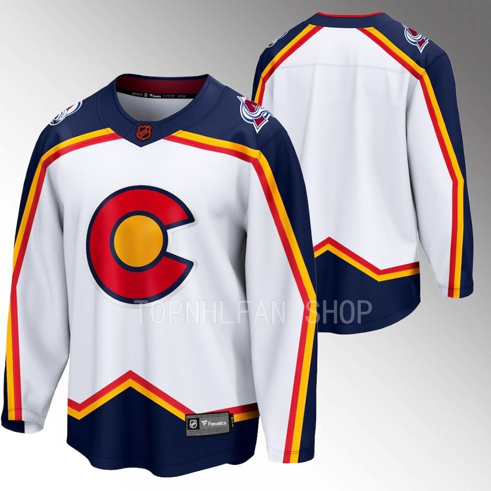 Men Colorado Avalanche Special Edition 2.0 White Jersey Breakaway