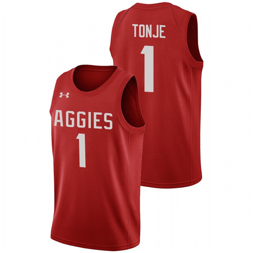 Men Colorado State Rams John Tonje Aggies 2020-21 College Basketball Jersey Orange