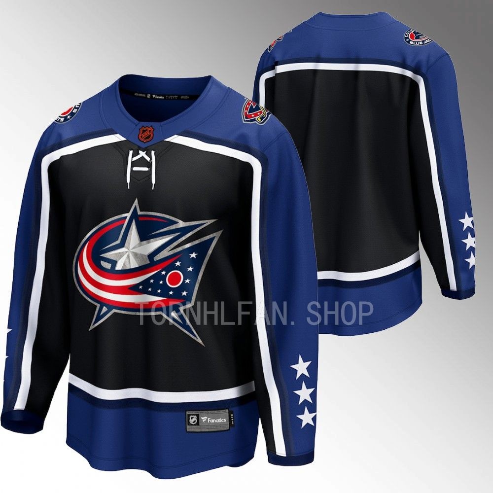 Men Columbus Blue Jackets Special Edition 2.0 Black Jersey Breakaway