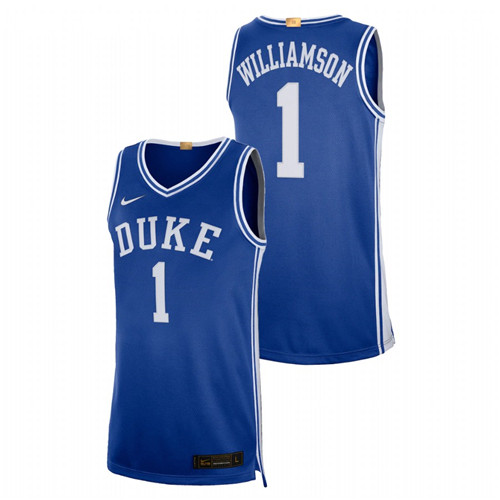Men Duke Blue Devils Zion Williamson College Basketball Alumni Player Limited Jersey Royal