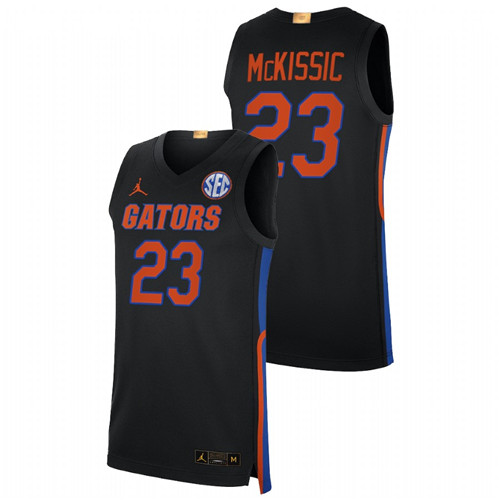 Men Florida Gators Custom 2021-22 College Basketball Jersey Black