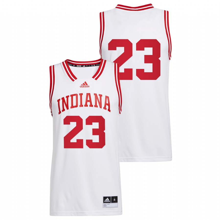 Men Indiana Hoosiers Trayce Jackson-Davis 2022 College Basketball Jersey White