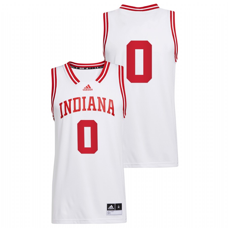 Men Indiana Hoosiers Xavier Johnson 2022 College Basketball Jersey White