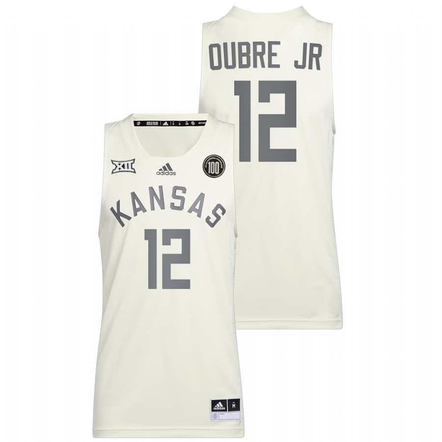 Men Kansas Jayhawks Kelly Oubre Jr. Alumni Basketball Jersey White