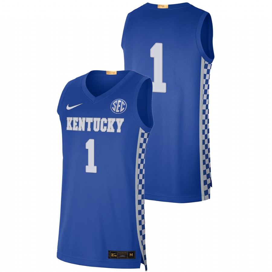 Men Kentucky Wildcats 2021-22 Authentic Jersey Royal