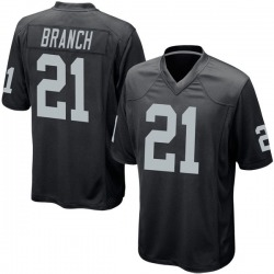 Men Las Vegas Raiders #21 Cliff Branch Black vapor Limited Jersey