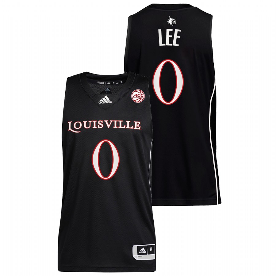 Men Louisville Cardinals Damion Lee Alumni Jersey Black