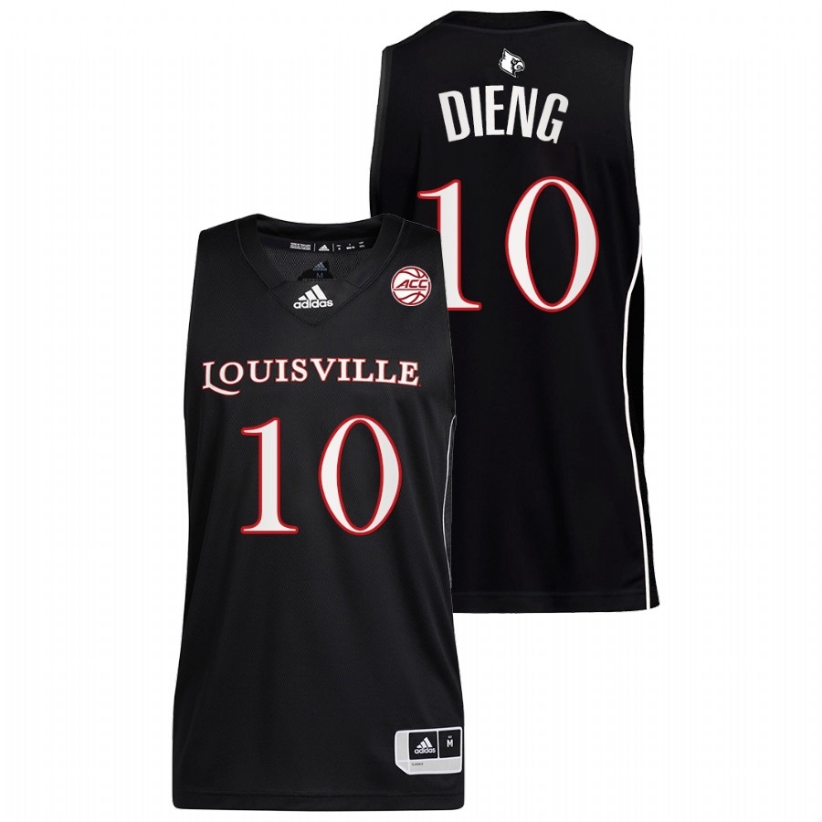 Men Louisville Cardinals Gorgui Dieng Alumni Jersey Black