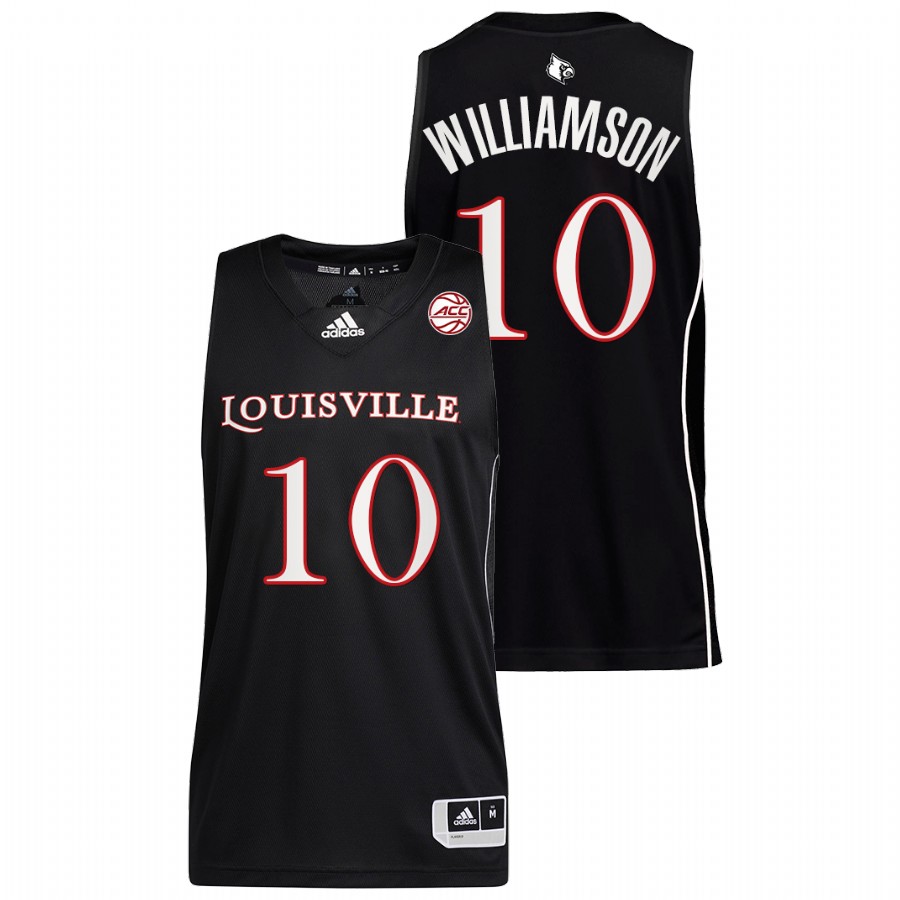 Men Louisville Cardinals Samuell Williamson 2022 Jersey Black