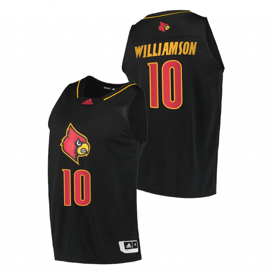 Men Louisville Cardinals Samuell Williamson Alternate 2020-21 College Basketball Jersey Black