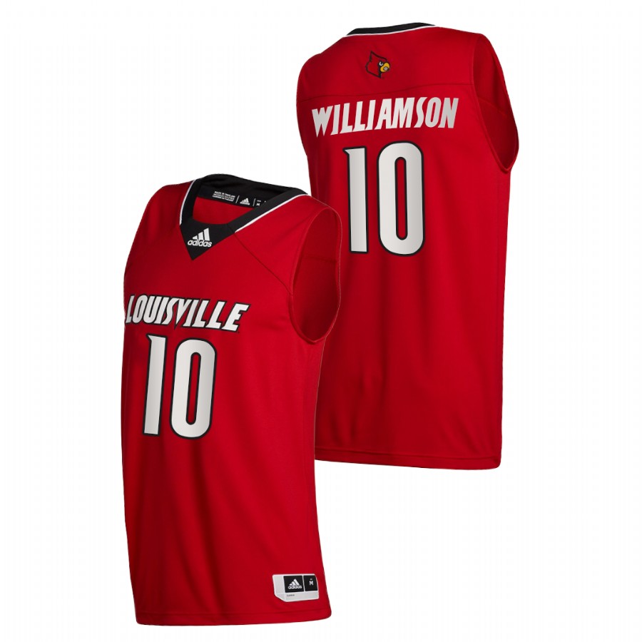 Men Louisville Cardinals Samuell Williamson College Basketball 2020-21 Swingman Jersey Red