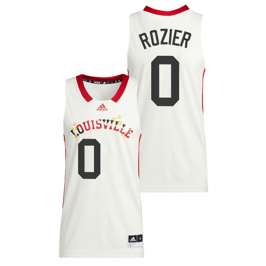 Men Louisville Cardinals Terry Rozier Alumni Basketball Jersey White