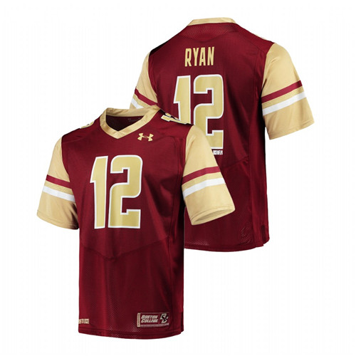 Men Maroon Boston College Eagles Matt Ryan College Football Alumni Replica Jersey