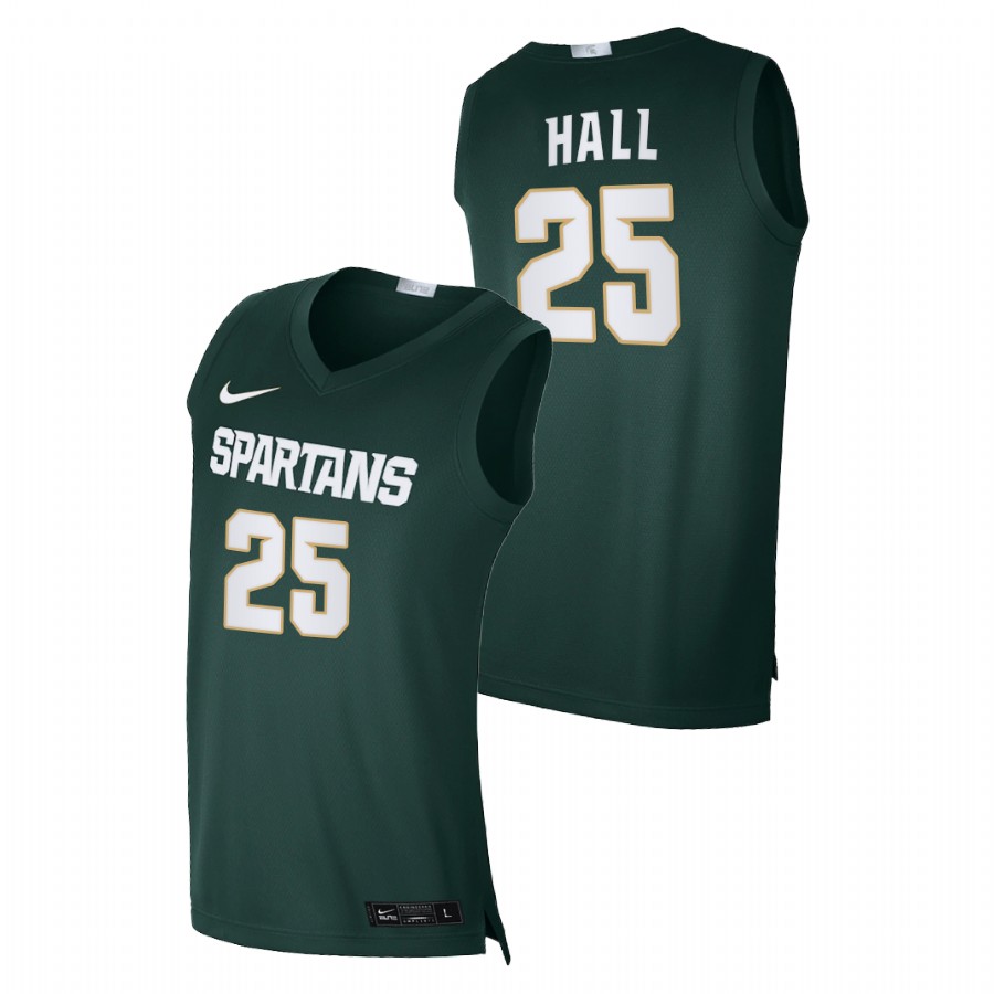 Men Michigan State Spartans Malik Hall Alumni Limited College Basketball Jersey