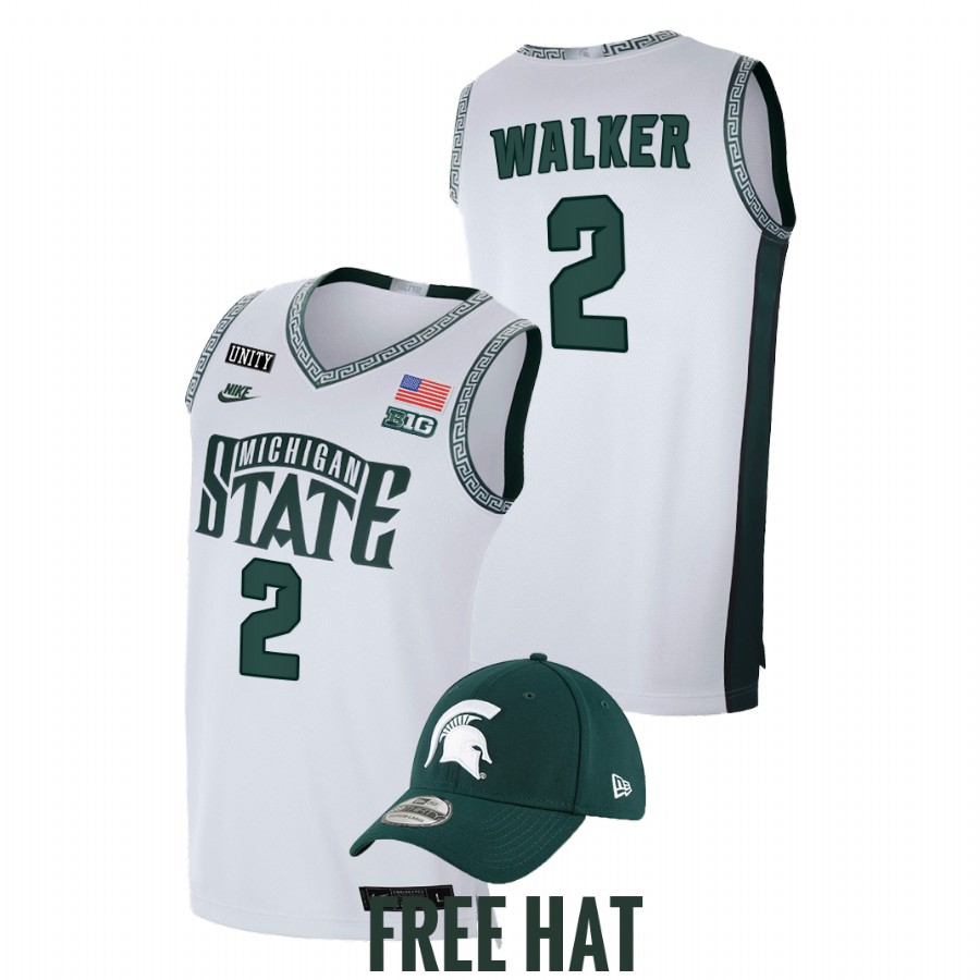 Men Michigan State Spartans Tyson Walker  Retro Limited Jersey 