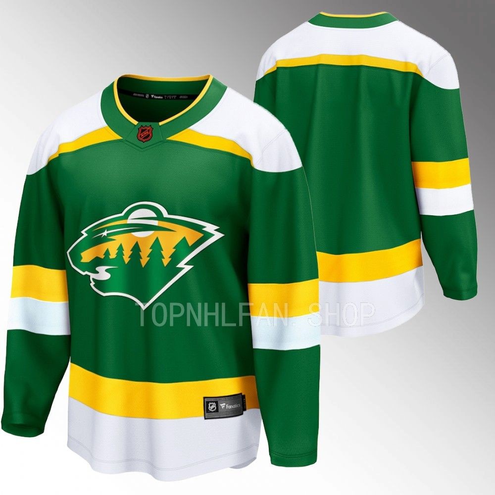 Men Minnesota Wild Special Edition 2.0 Green Jersey Breakaway