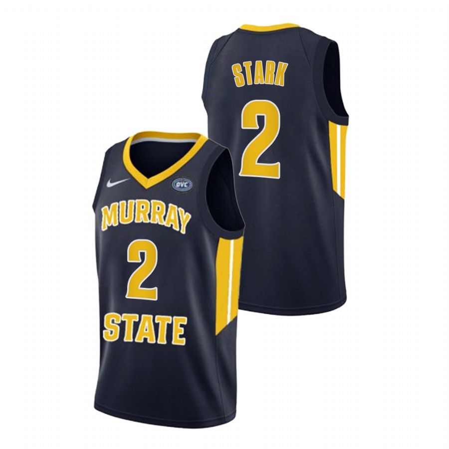 Men Murray State Racers Jonathan Stark Alumni Jersey Navy