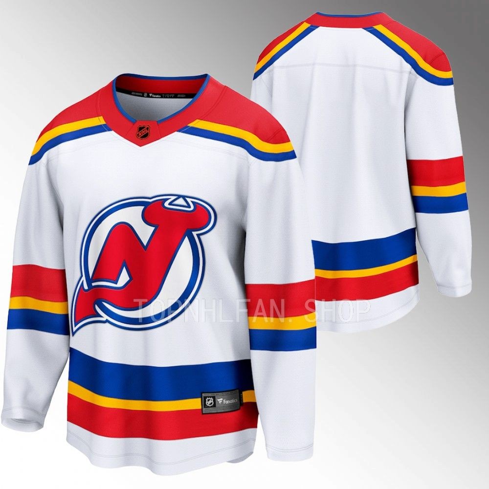 Men New Jersey Devils Special Edition 2.0 White Jersey Breakaway