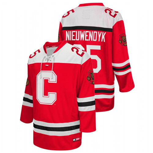 Men Red Cornell Big Red Joe Nieuwendyk College Hockey Jersey