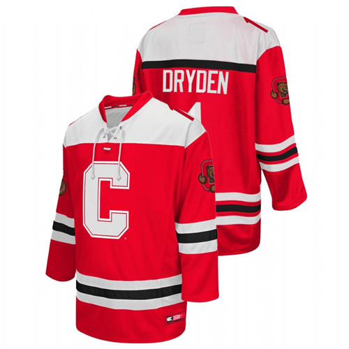 Men Red Cornell Big Red Ken Dryden College Hockey Jersey