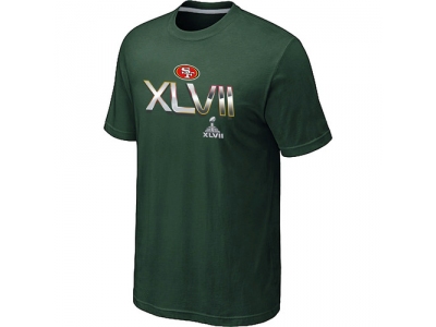 Men San Francisco 49ers Super Bowl XLVII On Our Way D.Green T-Shirt