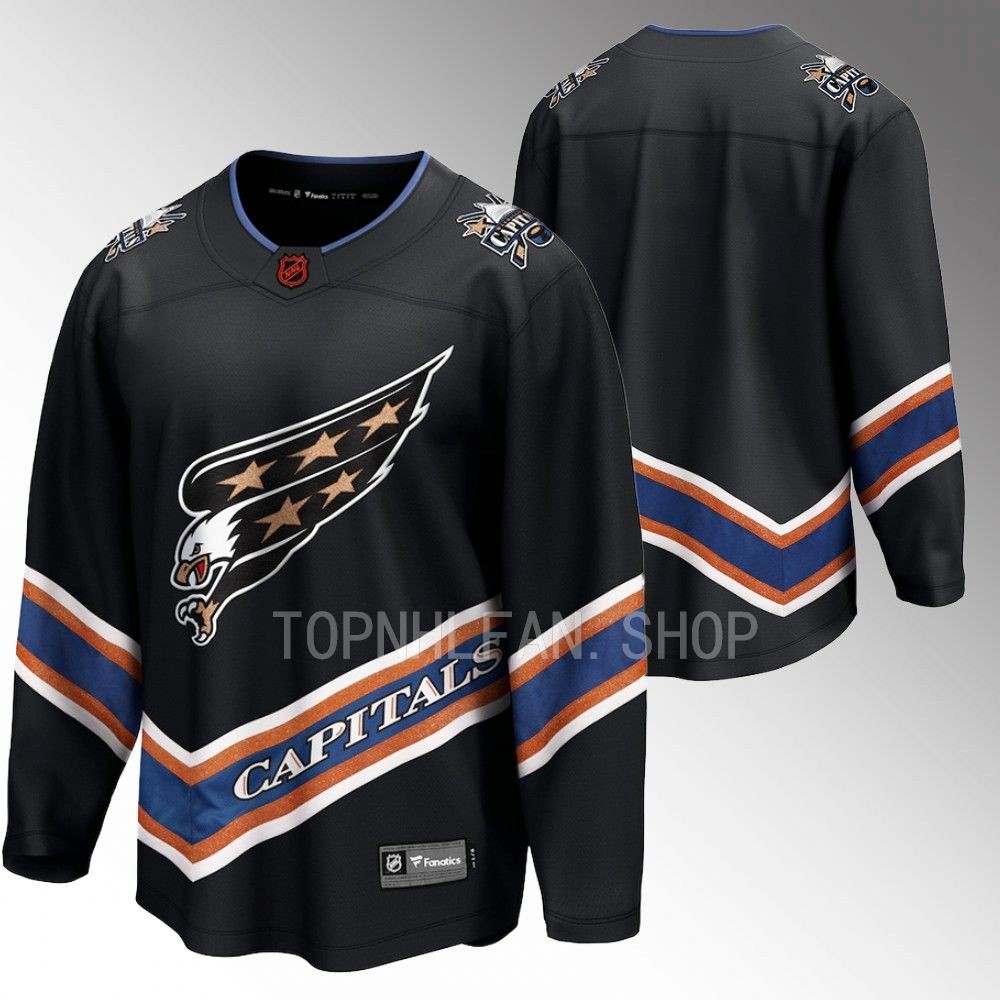 Men Washington Capitals Special Edition 2.0 Black Jersey Breakaway