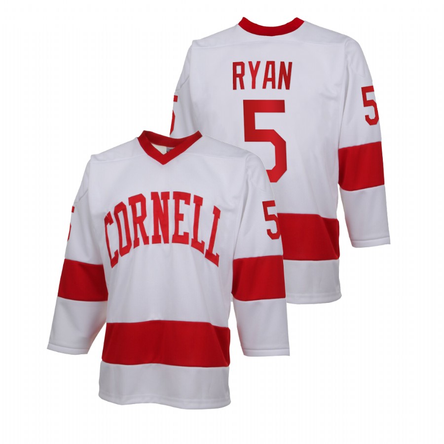 Men White Cornell Big Red Joakim Ryan College Hockey Replica Jersey