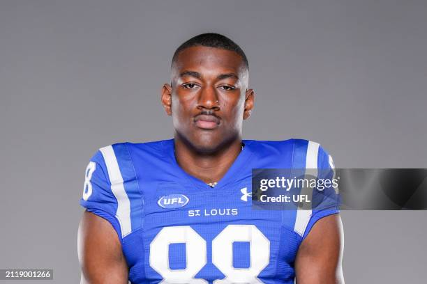 Men Youth UFL St. Louis BattleHawks 88 Hakeem Butler   stitched Home Blue football Jersey