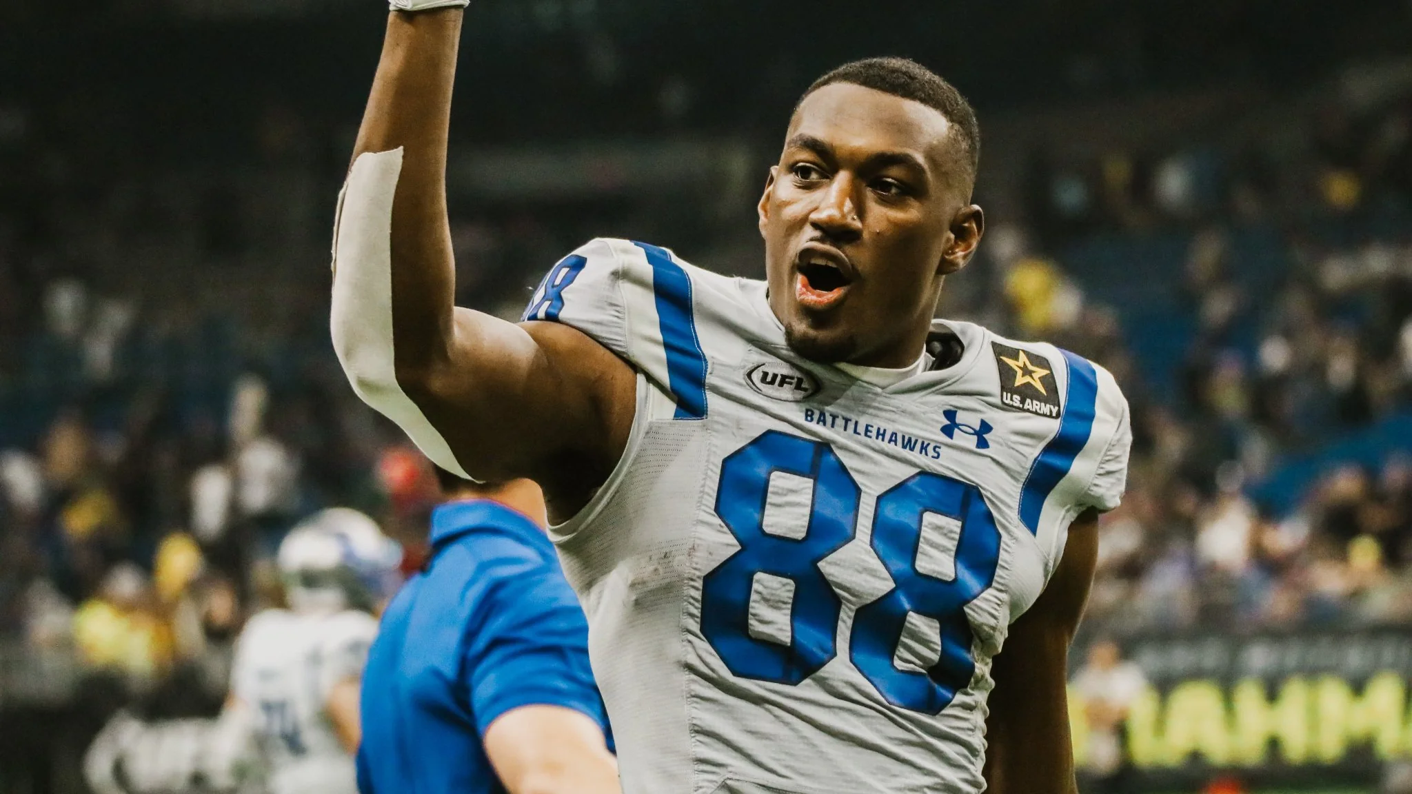 Men Youth UFL St. Louis BattleHawks 88 Hakeem Butler   stitched Home Gray football Jersey