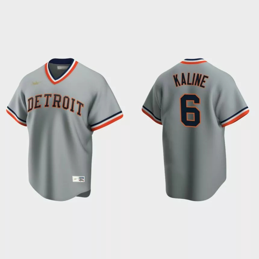 Men’s Al Kaline Detroit Tigers Cooperstown Collection Road Jersey – Gray.jpg