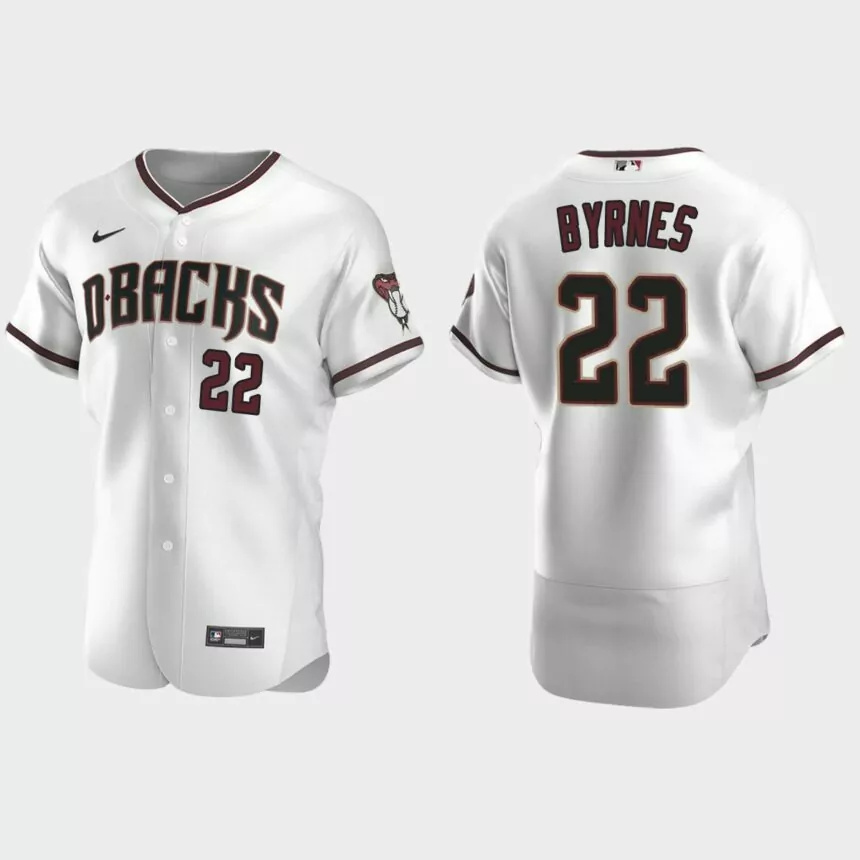 Men’s Arizona Diamondbacks Eric Byrnes White Authentic Retired Player Jersey.jpg