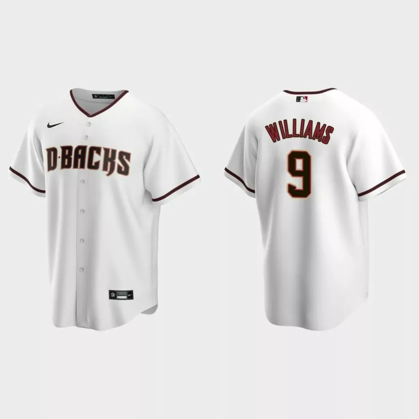 Men’s Arizona Diamondbacks Matt Williams White Replica Retired Player Jersey.jpg
