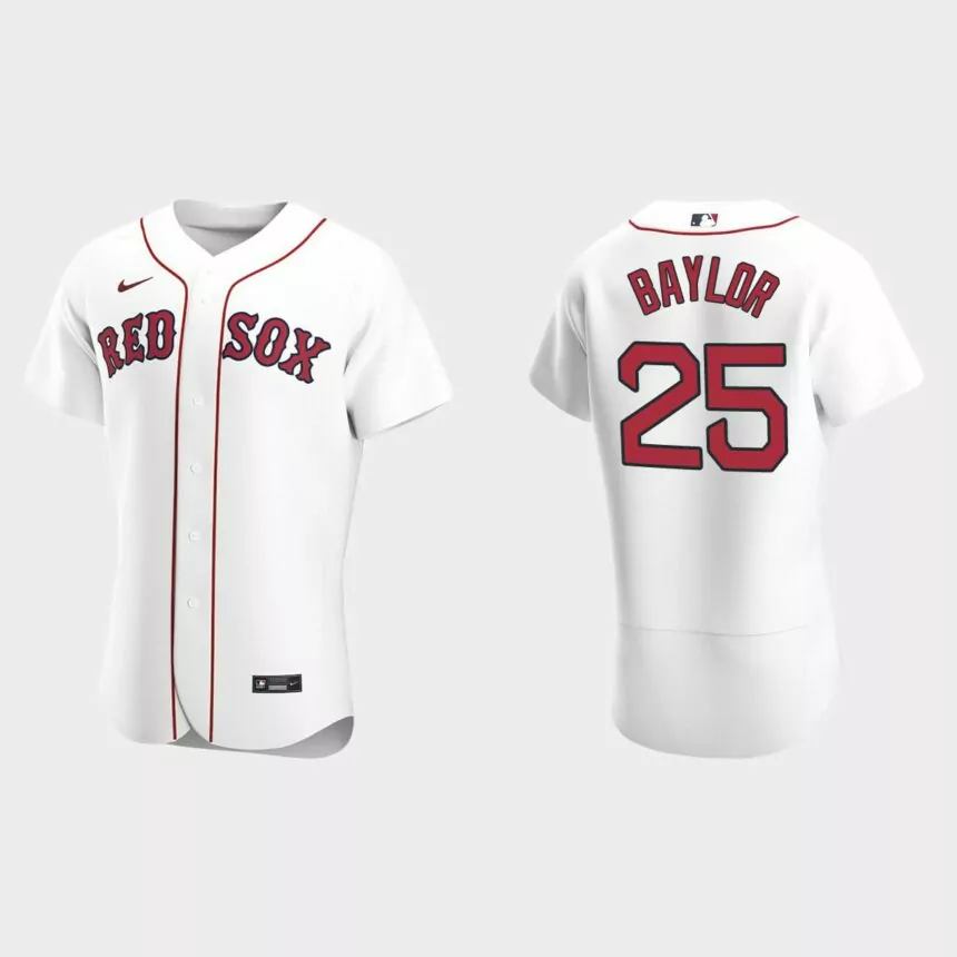 Men’s Baltimore Orioles Don Baylor White Authentic Retired Player Jersey