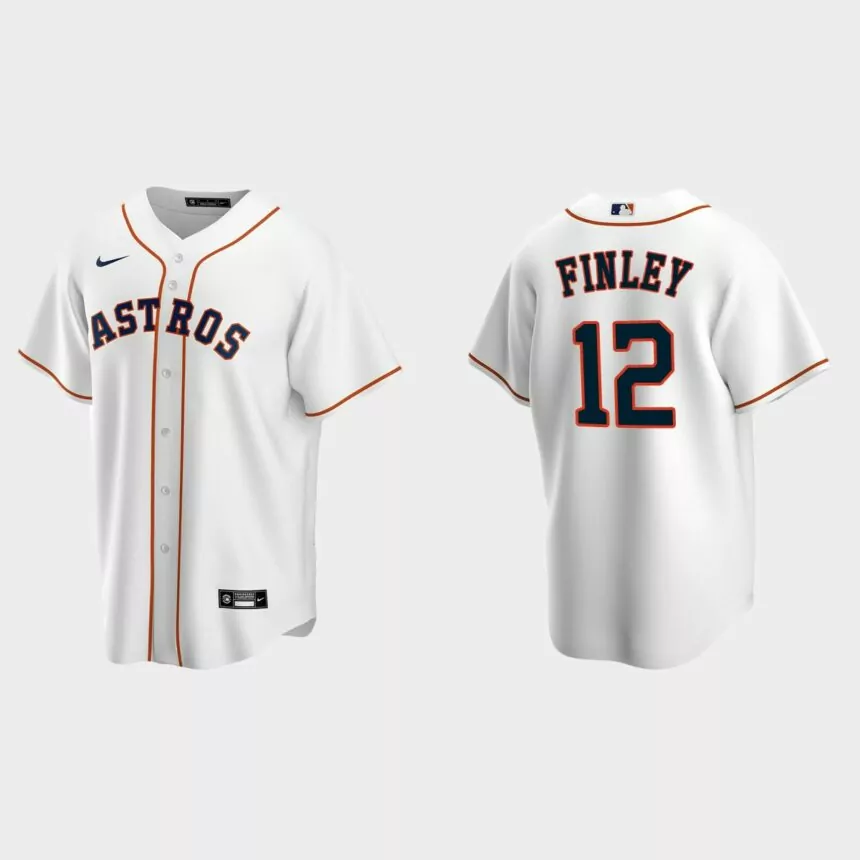 Men’s Baltimore Orioles Steve Finley White Replica Retired Player Jersey