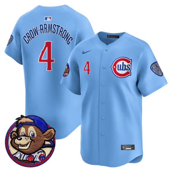 Men’s Chicago Cubs Tokyo Series 2025 Vapor Premier Limited Jersey – Stitched Pete Crow-Armstrong