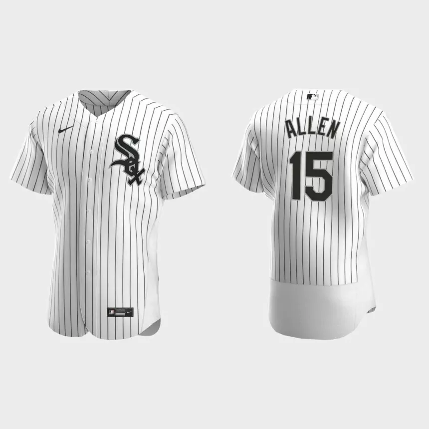 Men’s Chicago White Sox Dick Allen White Authentic Retired Player Jersey