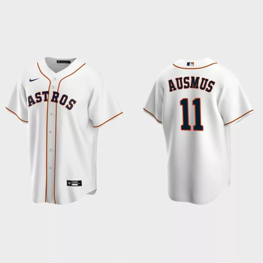 Men’s Detroit Tigers Brad Ausmus White Replica Retired Player Jersey.jpg