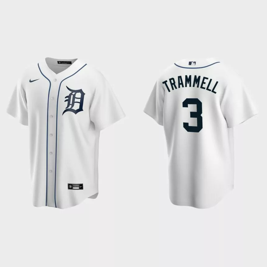 Men’s Detroit Tigers Kirk Gibson Home Replica Jersey – White.jpg