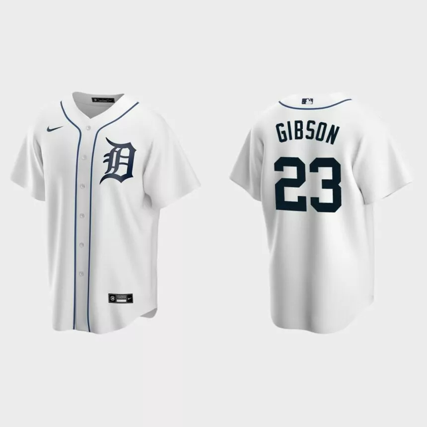 Men’s Detroit Tigers Kirk Gibson Home Replica Jersey – White的副本.jpg