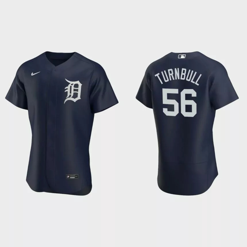 Men’s Detroit Tigers Spencer Turnbull 2020 Alternate Authentic Team Logo Jersey – Navy.jpg