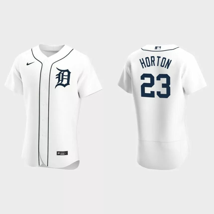 Men’s Detroit Tigers Willie Horton White Authentic Retired Player Jersey.jpg