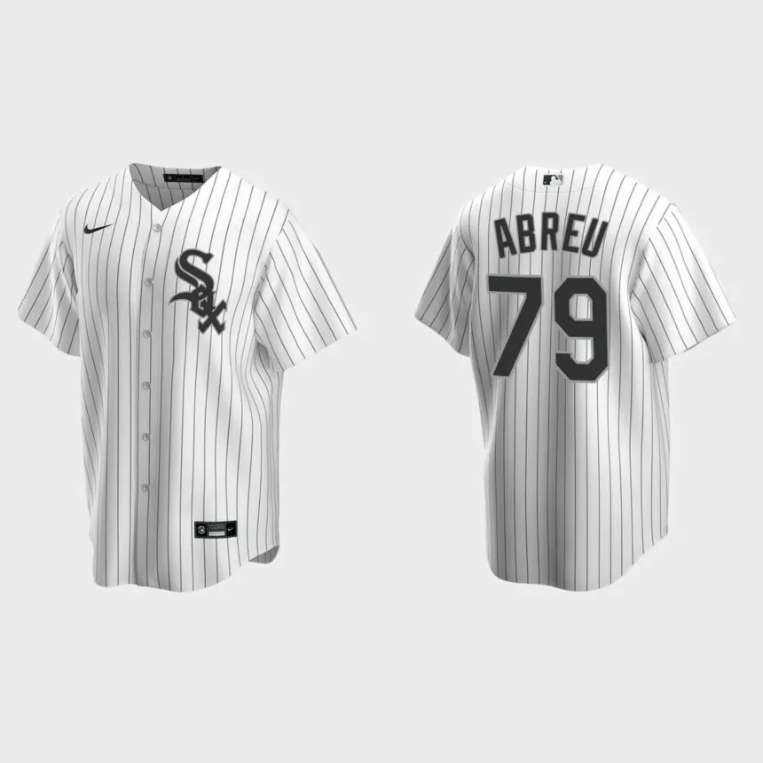 Men’s Jose Abreu Chicago White Sox Home Replica Jersey – White