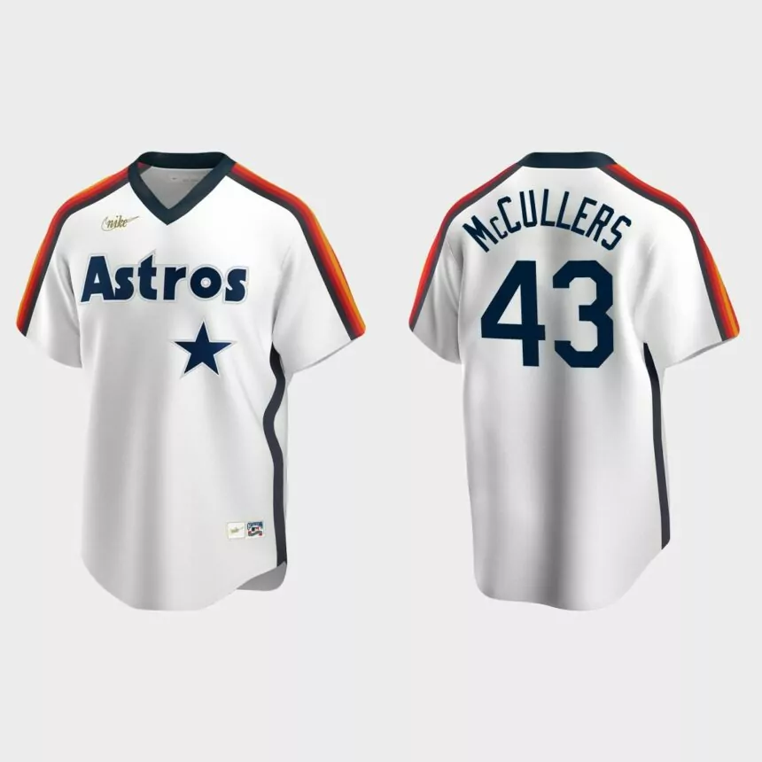 Men’s Lance McCullers Houston Astros Cooperstown Collection Home Jersey – White