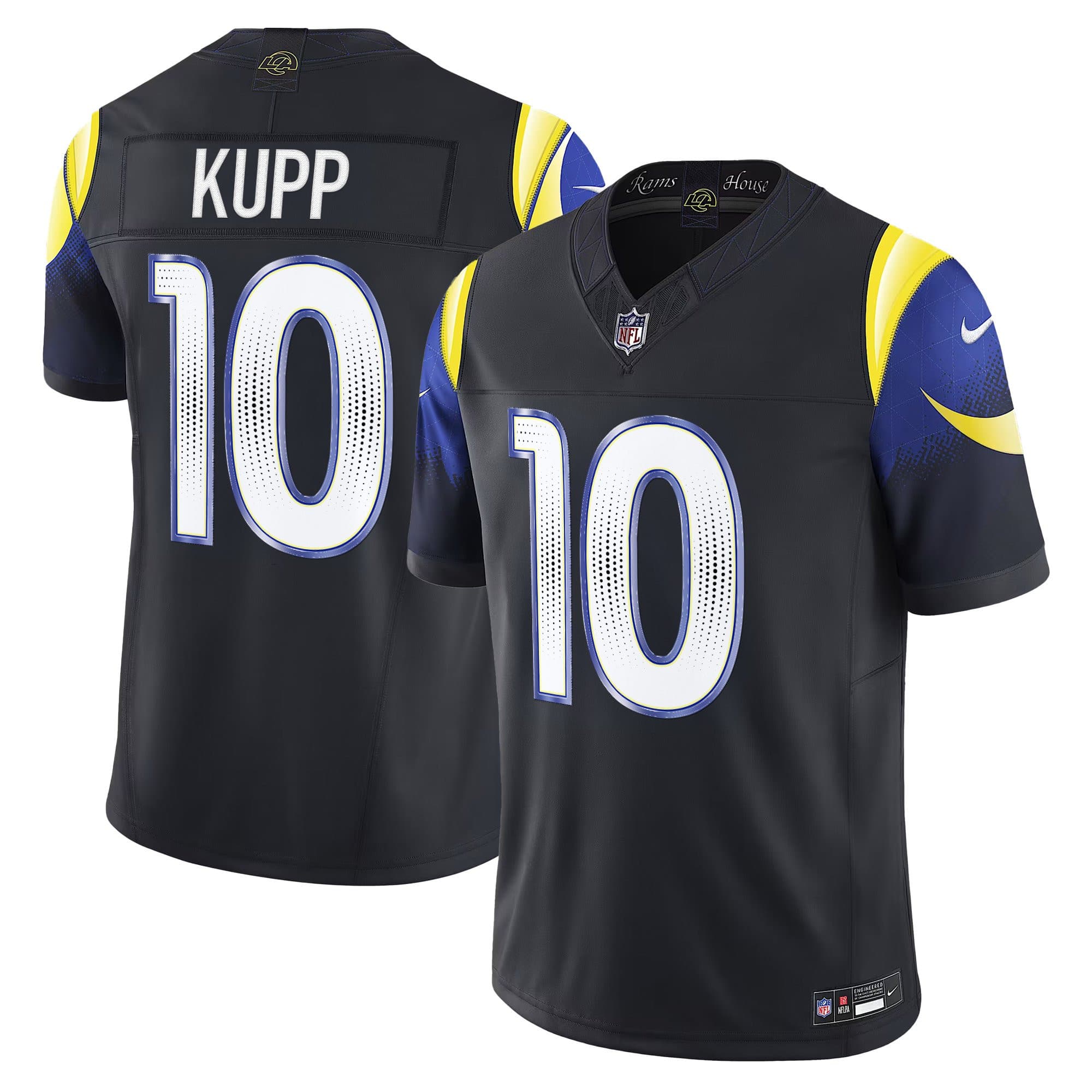 Men’s Los Angeles Rams 2025 “Rivalries” Vapor Limited Jersey  – All Stitched  Cooper Kupp  10