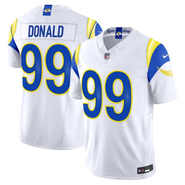 Men’s Los Angeles Rams 2025 “Rivalries” Vapor Limited Jersey – All Stitched   Aaron Donald  99