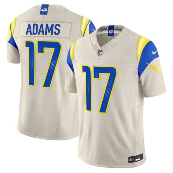 Men’s Los Angeles Rams 2025 “Rivalries” Vapor Limited Jersey – All Stitched  Davante   Adams    17