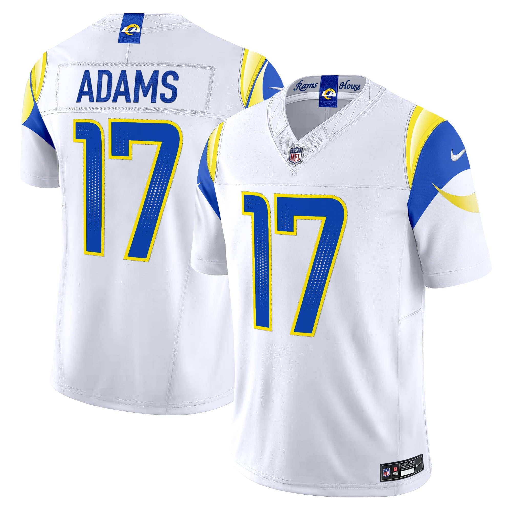 Men’s Los Angeles Rams 2025 “Rivalries” Vapor Limited Jersey – All Stitched  Davante Adams    17