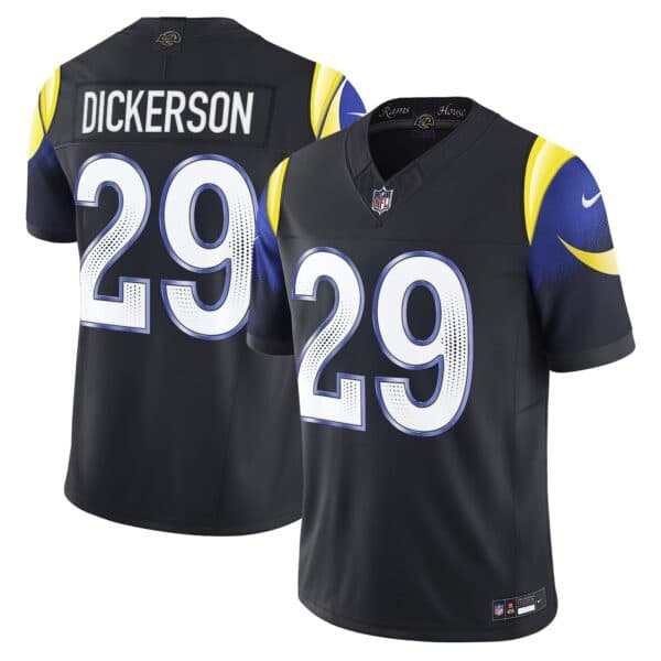 Men’s Los Angeles Rams 2025 “Rivalries” Vapor Limited Jersey – All Stitched  Eric Dickerson   29