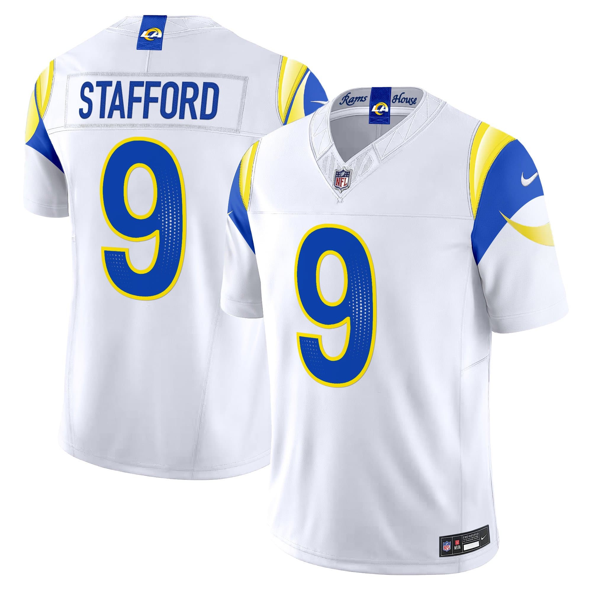 Men’s Los Angeles Rams 2025 “Rivalries” Vapor Limited Jersey – All Stitched  Matthew Stafford   9